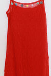 YANYAN KNITS 25 Spring/Summer BOLOROR Suspender Skirt YYK-YYW25-0251-HONG Red